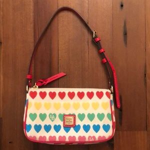 Dooney and Bourke Rainbow Heart purse